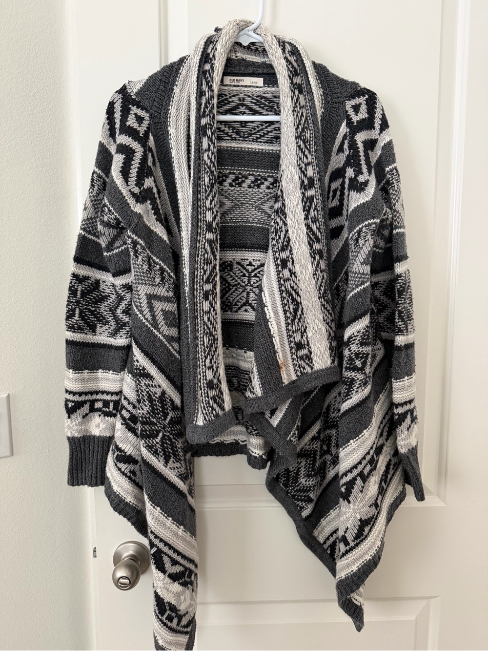 Open front cardigan